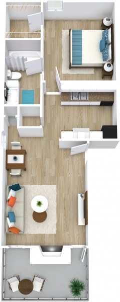 1 Bedroom Apartments in Bedford TX